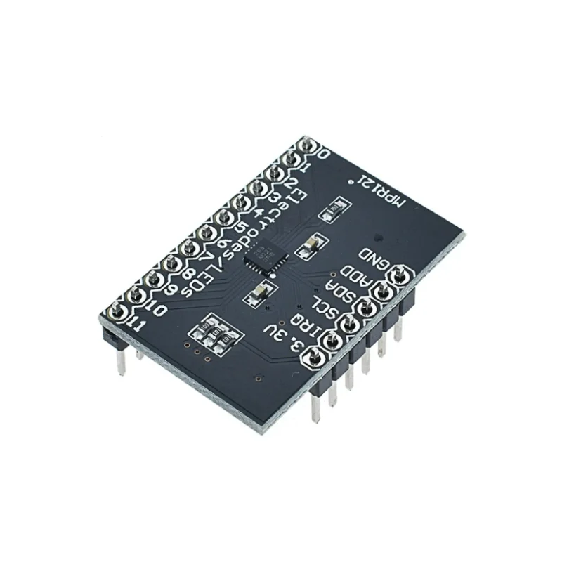 บอร์ดพัฒนา MPR121สำหรับบอร์ด Arduino โมดูล I2C เซ็นเซอร์สัมผัสแบบ capacitive แป้นพิมพ์