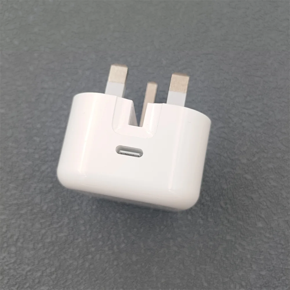 20 واط USB C PD شاحن شحن سريع USB نوع C شواحن الهاتف كابل المملكة المتحدة شحن سريع محول الطاقة آيفون 16 15 برو ماكس