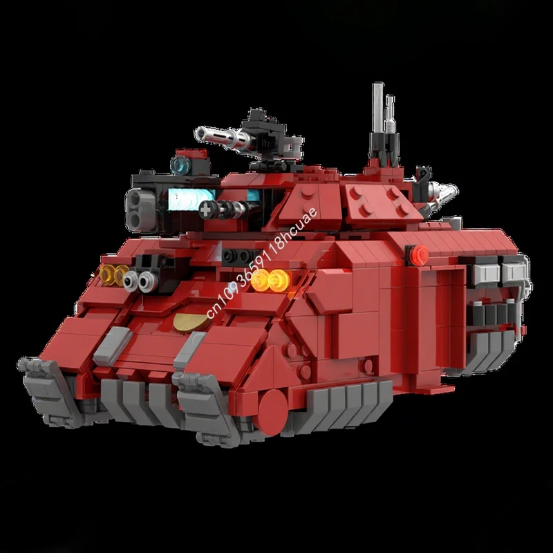 882 قطعة MOC Repulsor قادم خزان minifig مقياس اللبنات ألعاب عيد الميلاد فكرة العمارة الجذعية التعليمية هدية