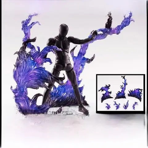 Domestic Star Soul 205 Limited Edition Effect Piece Purple Bla Flame Special Effect Model Toy for Collectors And Fans