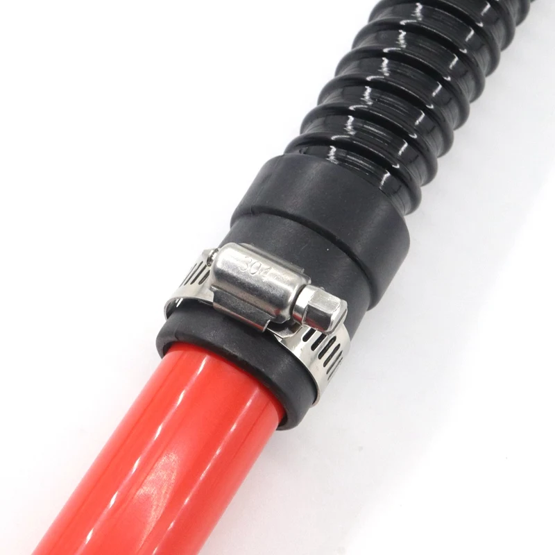 1PCS 20/25/32/40/50mm ID Plastic Aquarium Corrugated Hose Water Pump Water Supplies Pipe Fish Tank Inlet Outlet Joint