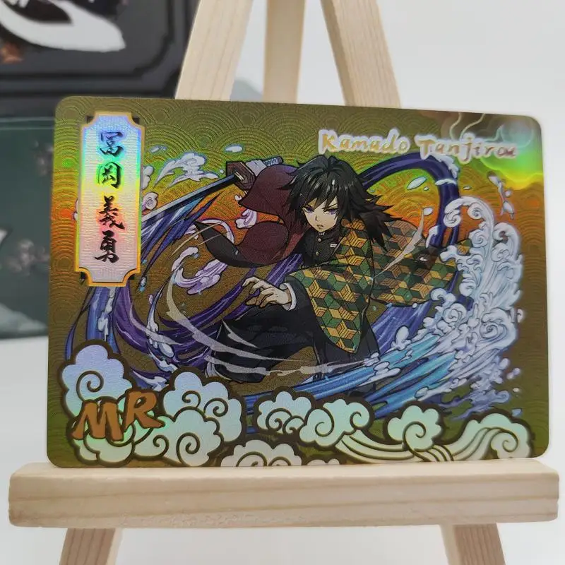 Anime Demon Slayer Tomioka Giyuu Rengoku Kyoujurou Tamayo Enmu Tsuyuri Kanao collection card Children's toys Board game card