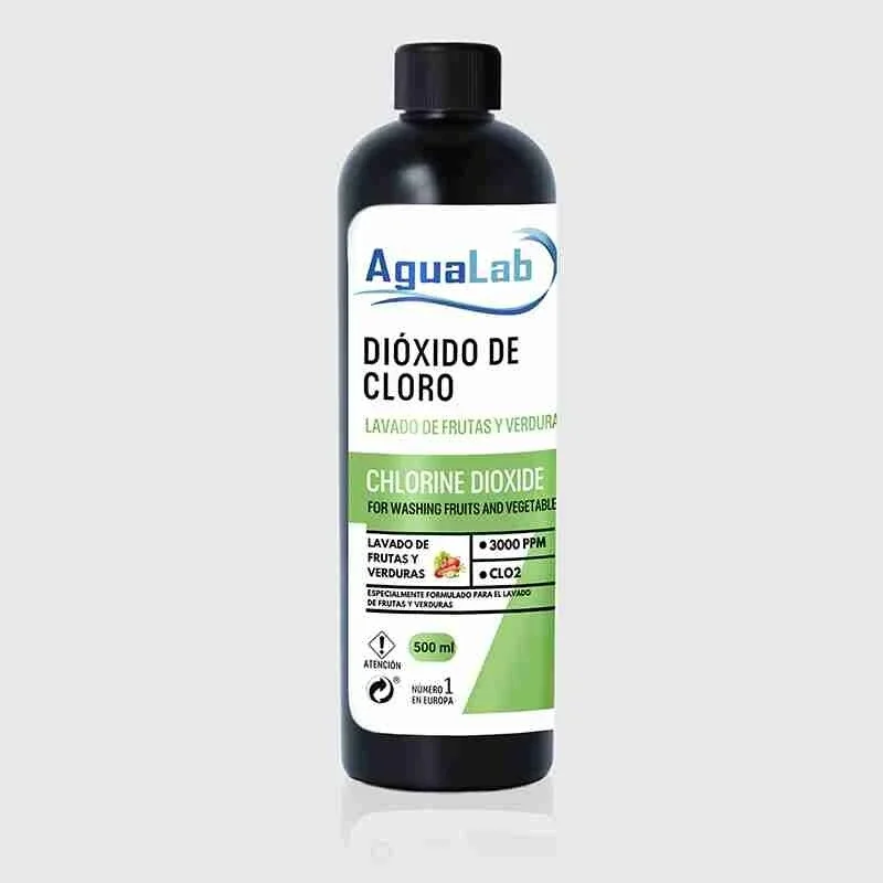 Chlorine dioxide 500ml for washing fruits and vegetables | Agalab