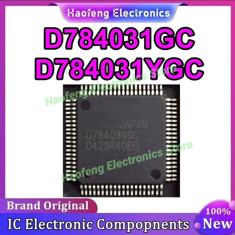 

D784031GC UPD784031GC D784031YGC QFP-100 IC чипсет Новый на складе