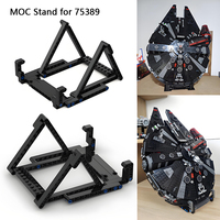 NEW MOC Display Stand Bricks Set fit for 75389 The Dark Falcon Building Blocks Model Showing DIY Bricks Set Toys Gifts