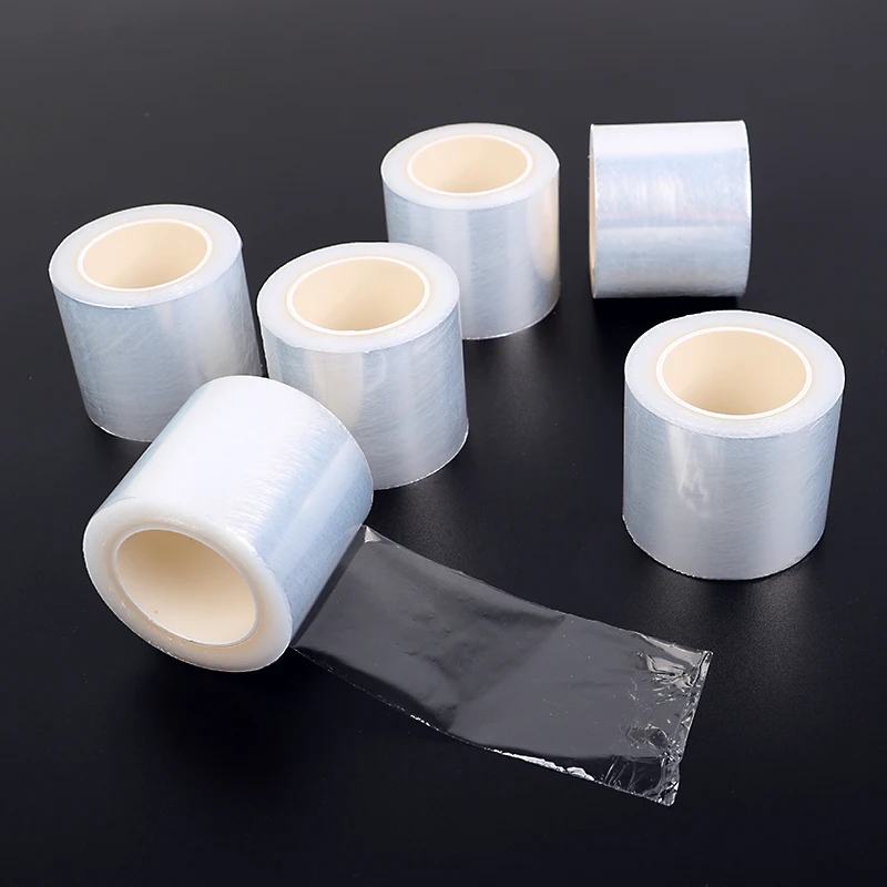 5/10pcs Tattoo Film Wrap Clear Cover Microbade Plastic Preservative 42mm*200mm Disposable Eyebrow Lips Transparent PMU Supplies