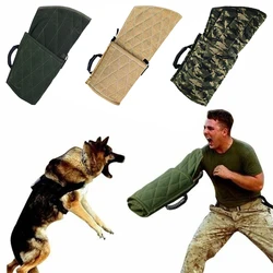 Practical Dog Bite Sleeve Interactive Training Agility Equipment Strong Bite Tug For Medium Large Dogs Hand Glove Arm Protection