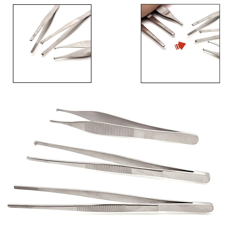 

Durable Micro-Serrated Jaw Tissue Forceps for Dental Clinics - Rhinoplasty Cartilage Holding Forceps Reusable Surgical Equipment