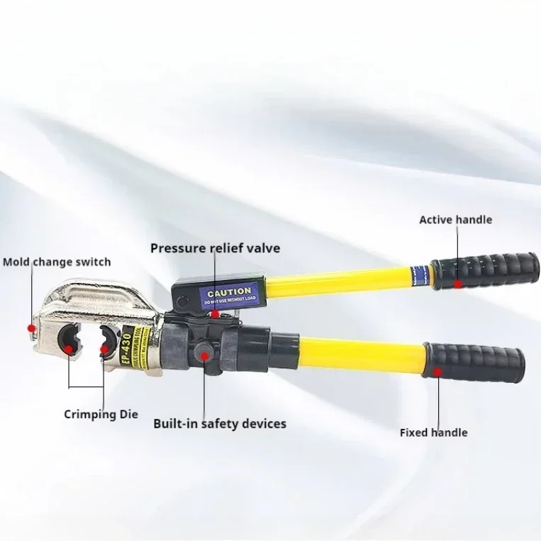 Hydraulic Pliers High-end Crimping Pliers EP-510 with Safety Valve Automatic Device //16-400mm