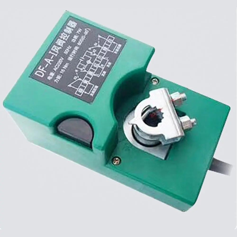 DC 24V Wind Valve Controller Adjustable Angle Position Control Signal Damper Drive Actuator AC 220V DF-A-I Model