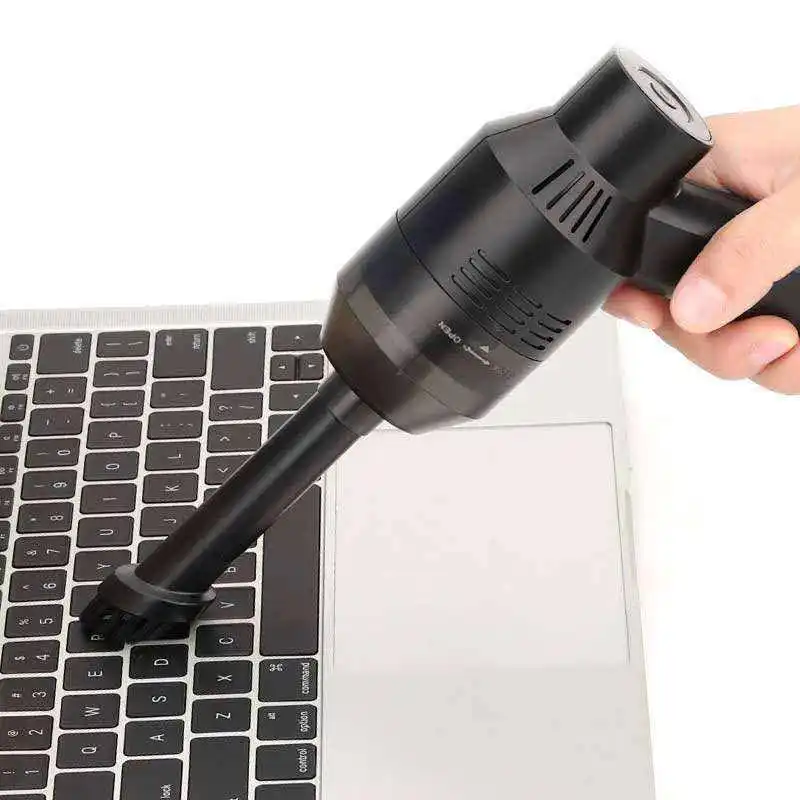 مكنسة كهربائية صغيرة محمولة للسيارة رطبة وجافة 2 في 1 من النوع c USB لاسلكية محمولة للمنزل والمكتب والمطبخ