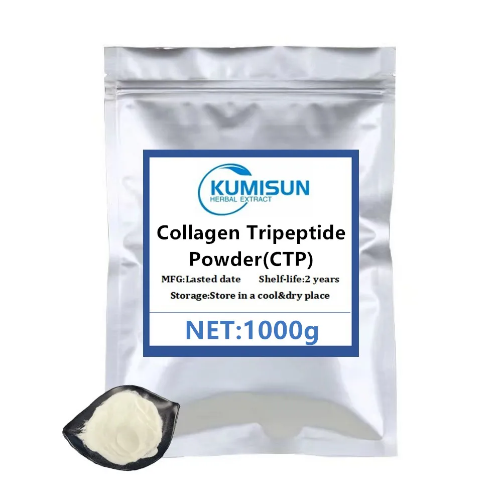 

50-1000g,Collagen Tripeptide Powder,hydrolyzed Ctp,small Molecule Active Peptide Reduce Wrinkles,skin Whitening And Smooth