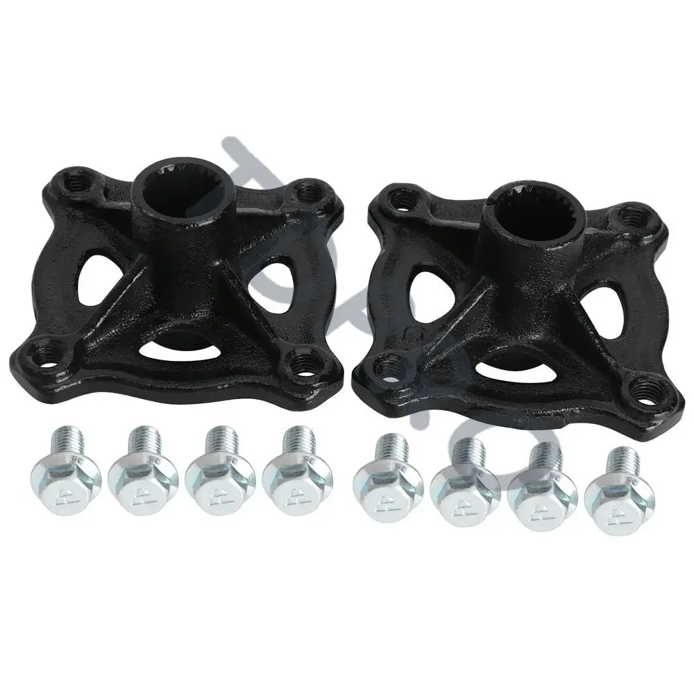 TDPRO Pair 23T 4 Stud Rear Axle Wheel Hub for 4 Wheeler  ATV UTV Quad Buggy Trike Drift Golf Buggy Go Kart