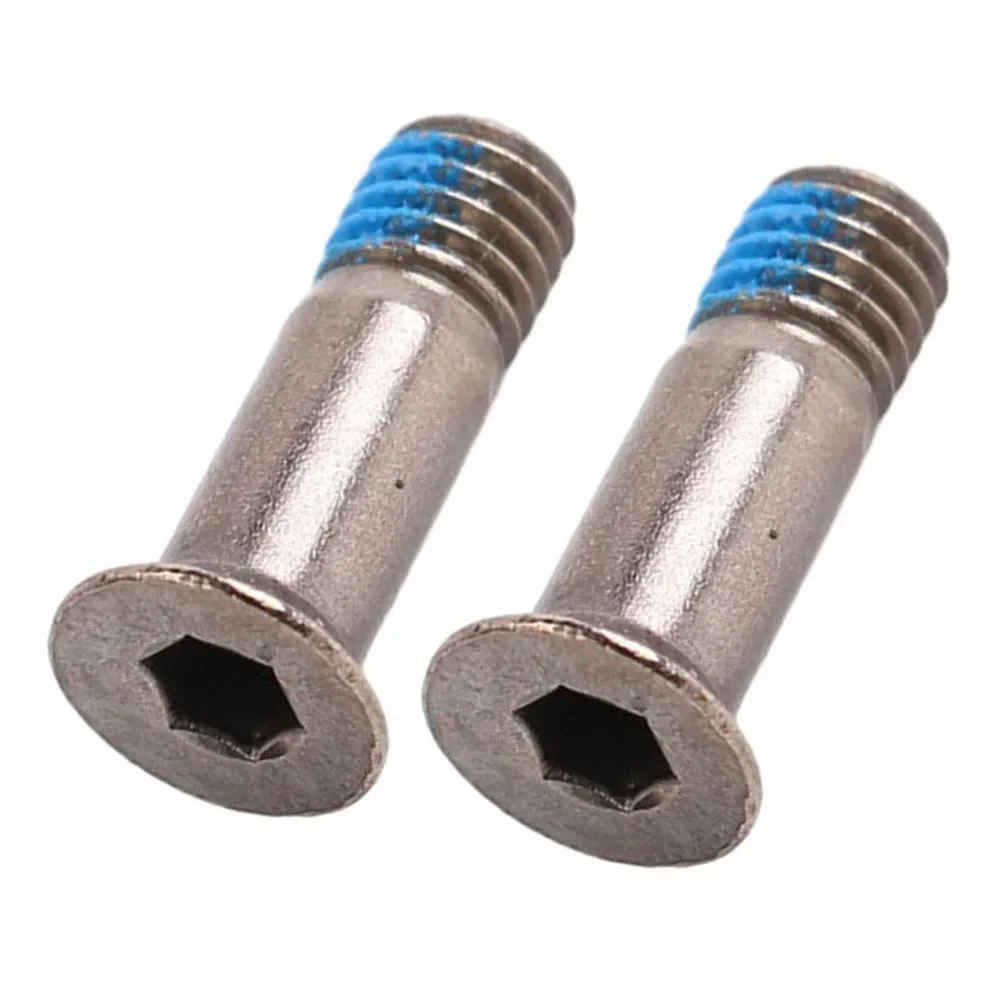 

2pc Bike M5 Aluminum Alloy Guide Wheel Screw Rear Derailleur Jockey- Wheel Screw Pulley Guide Wheel Fixed Bolt MTB Road Part