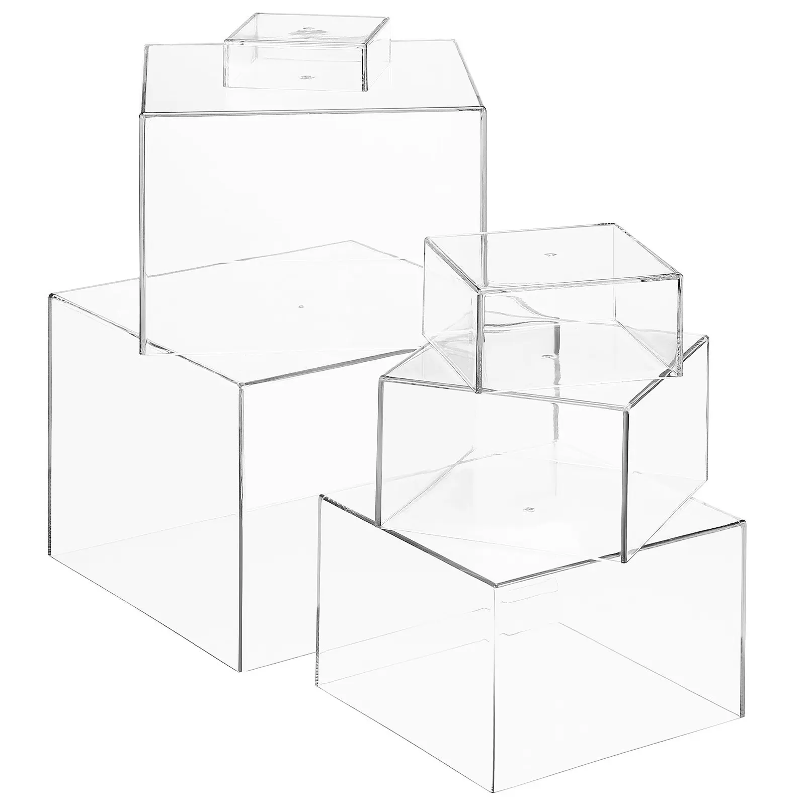 

1 Set Dessert Display Stand Buffet Risers Multipurpose Cake Cupcake Holder Wedding Party Table Buffet Risers and Stands