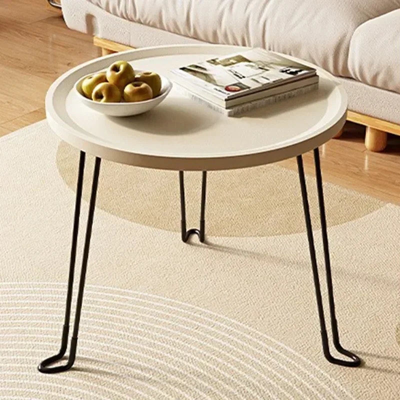 Modern Design Coffee Tables Luxury Tea Tables Folding Side Table for Living Room Circular Sofas Center Table Home Furniture