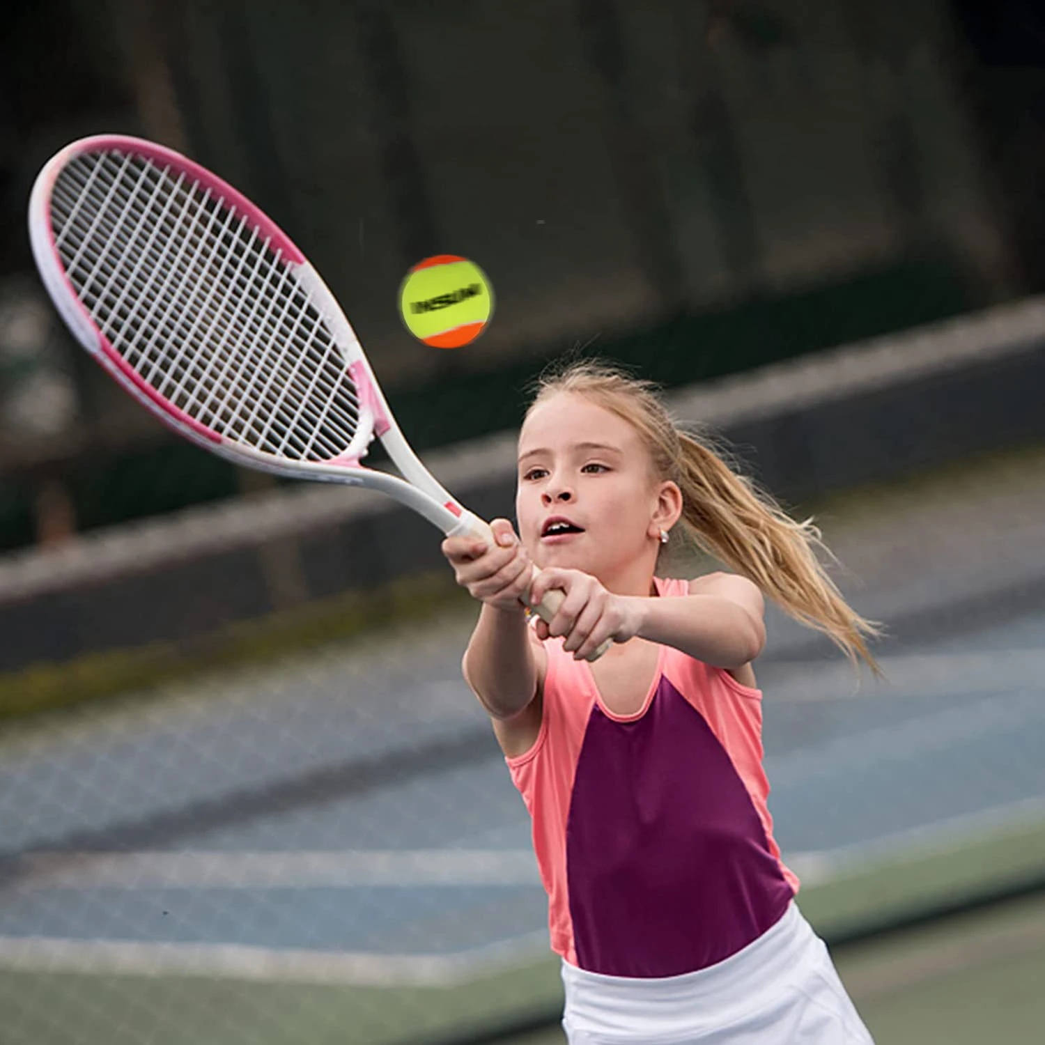 INSUM 1 sztuk plaża piłki tenisowe 50% standardowe ciśnienie do szkolenia profesjonalne tenis Padel piłki dla dzieci dorosłych