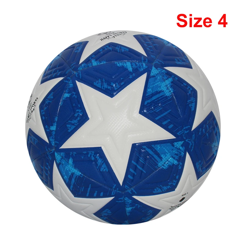 NONE Hochwertige Fußbälle, offizielle Größe 4/5, PU-Material, nahtloses Tor, Team, Outdoor-Match-Spiel, Fußballtraining, Ballon de Foot 9