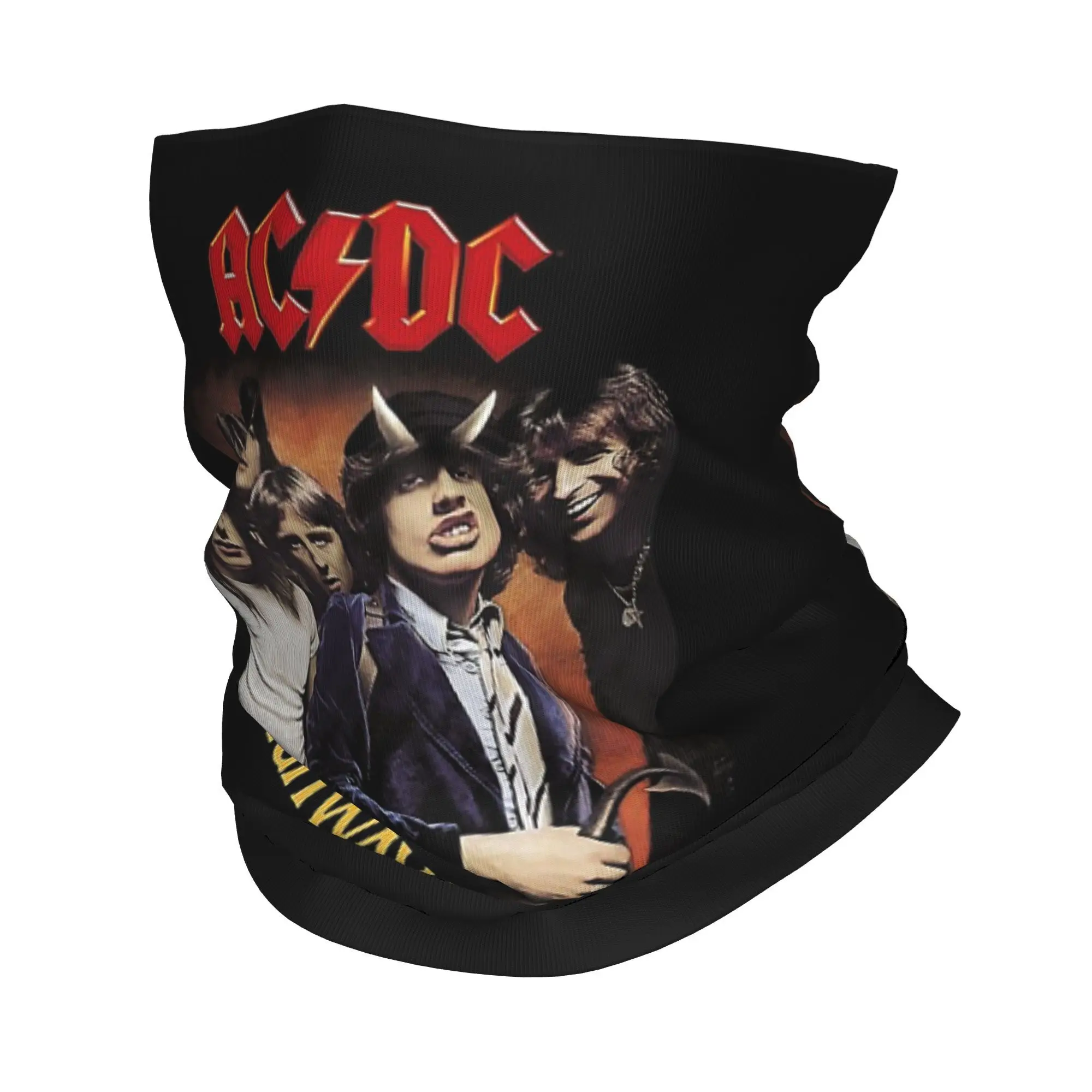 

Рок-группа A-AC-C D-DC-C Бандана на шею Маска с принтом Шарф Многофункциональная Балаклава Велоспорт Унисекс Взрослый Всесезонный