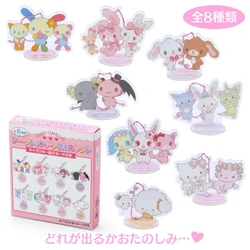 Sanrio 2000S Doll Figures Model Box Standing A Plaque Pendant Sugarbunnies Cogimyun Wish Me Mell Usahana Anime Action Kids Toys