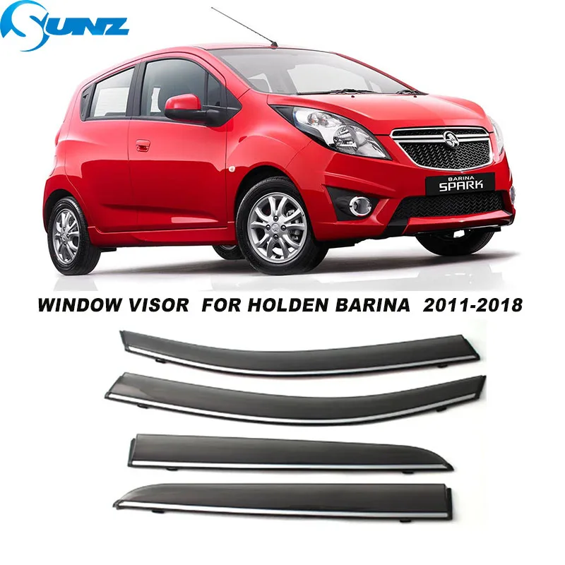 

Side Window Visor For Holden Barina Hatchback 2011 2012 2013 2014 2015 2016 2017 2018 Weather Shield Window Deflector Rain Visor