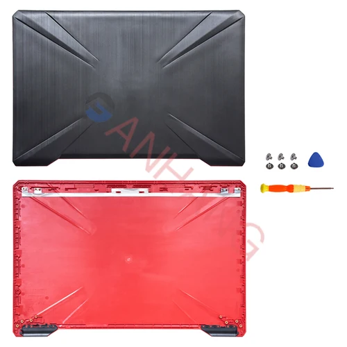 Imagen 2 del producto Nueva funda de portátil para FX504 FX504G FX504GD FX504GM FX80 FX80G FX80GD FZ80 tapa de portátil LCD cubierta trasera piezas de bisagras de bisel frontal