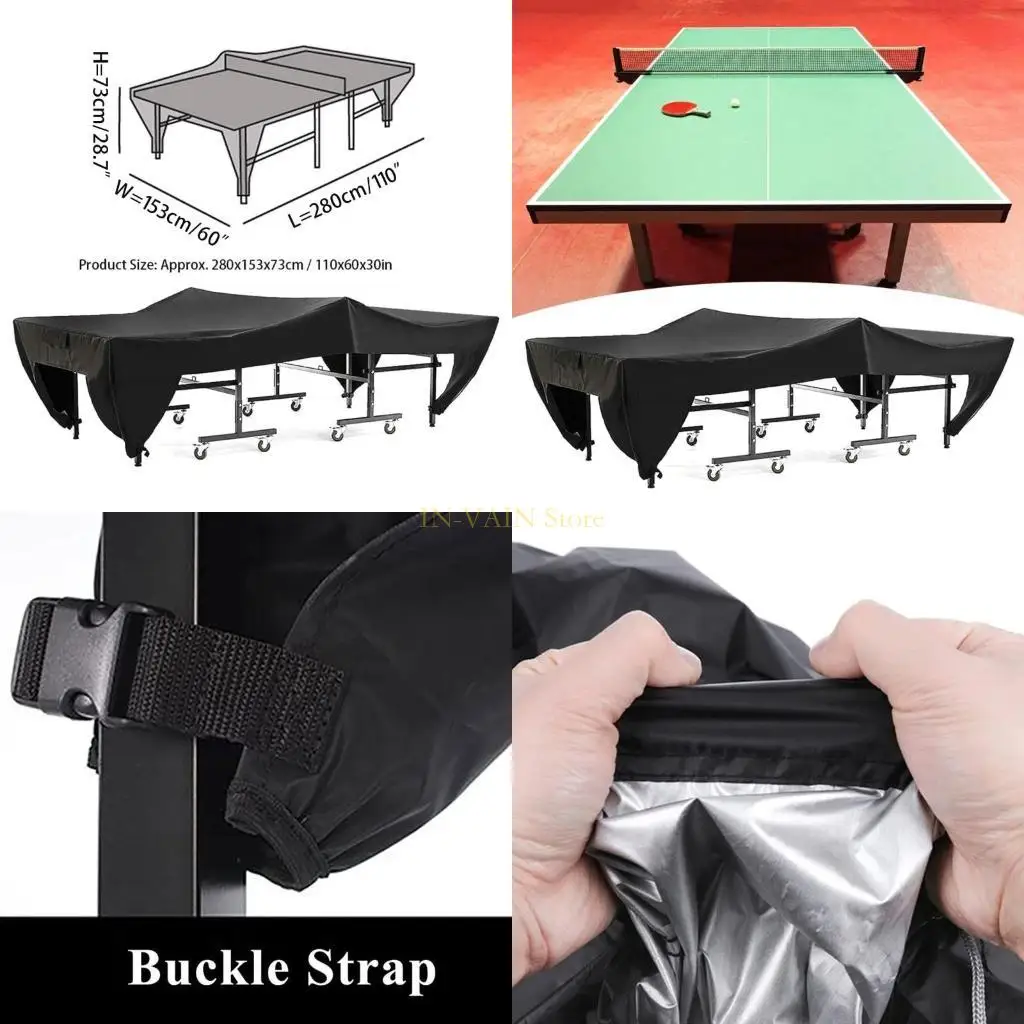 

Пылельный покров настольного тенниса M5TC с пакетом для хранения пинг-понг.
