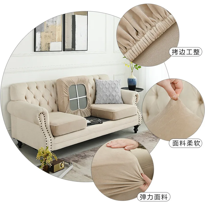 2026 Durable American Sofa Cover Premium Scratch Resistant Couch Cover Luxury Cat Proof Polyester Seat Protector