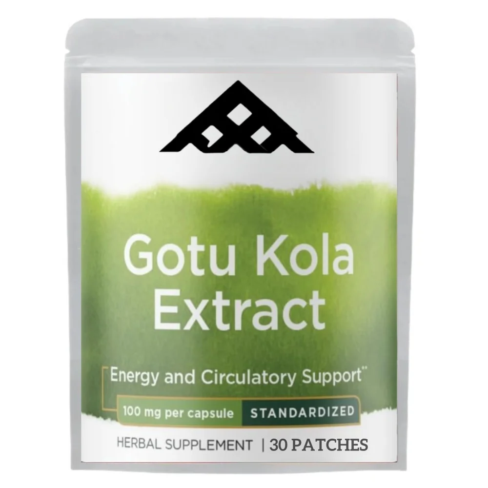 

30 Patches Gotu Kola Transdermal Patches With Reishi, Cordyceps,gingko Biloba Support Brain, Immunity, Skin Heart Health
