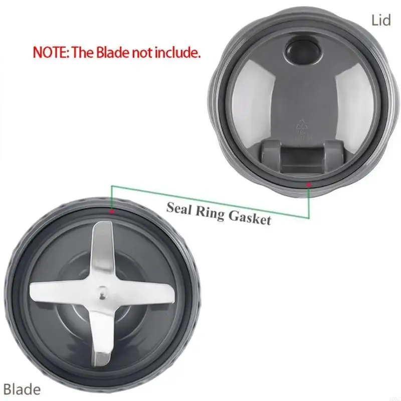 A0NC 6PCS Juicers Sealing Rings และ Clear Base Gear สำหรับใช้ในบ้าน