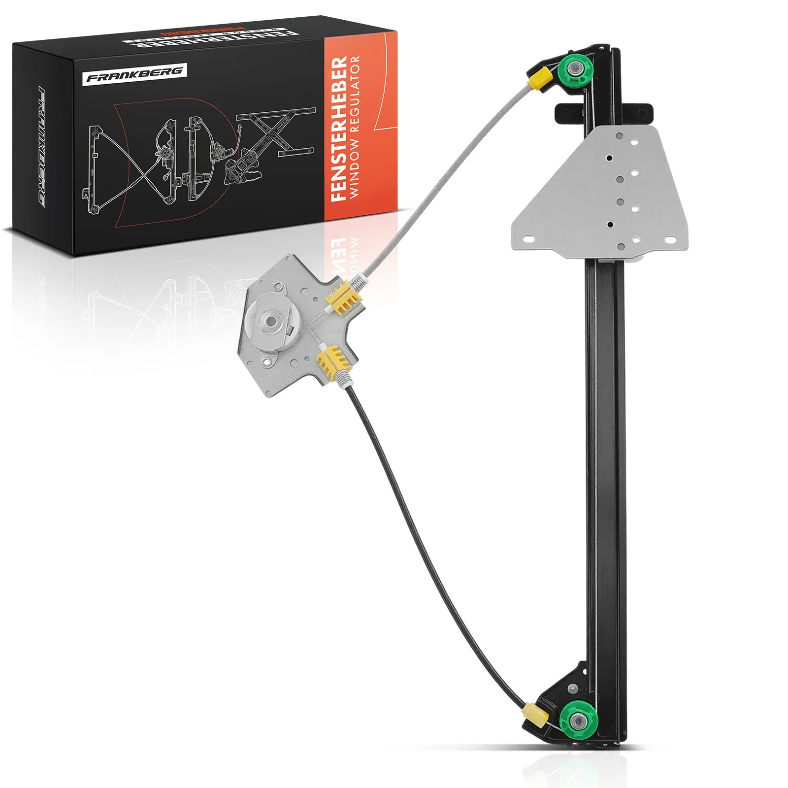 Frankberg 1x Elektrische Raammechanisme Rechtsachter voor Citroen C8 2002-2014 Peugeot 807 1494840080