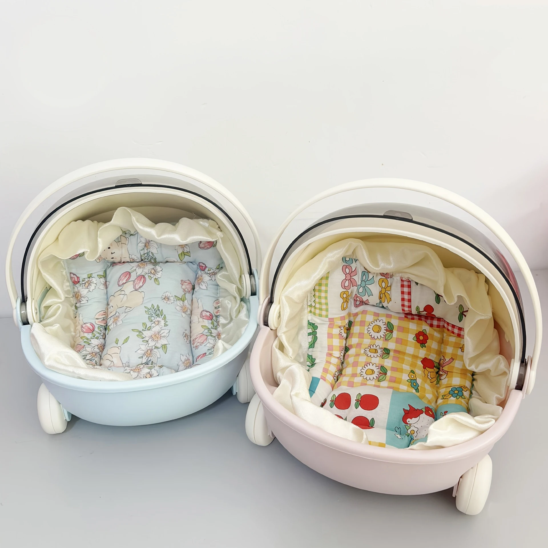 Niedliche Puppenschlafunterlage, Schlafmatte für Stubenwagen, geeignet für Baumwollpuppen und Plüschpuppen