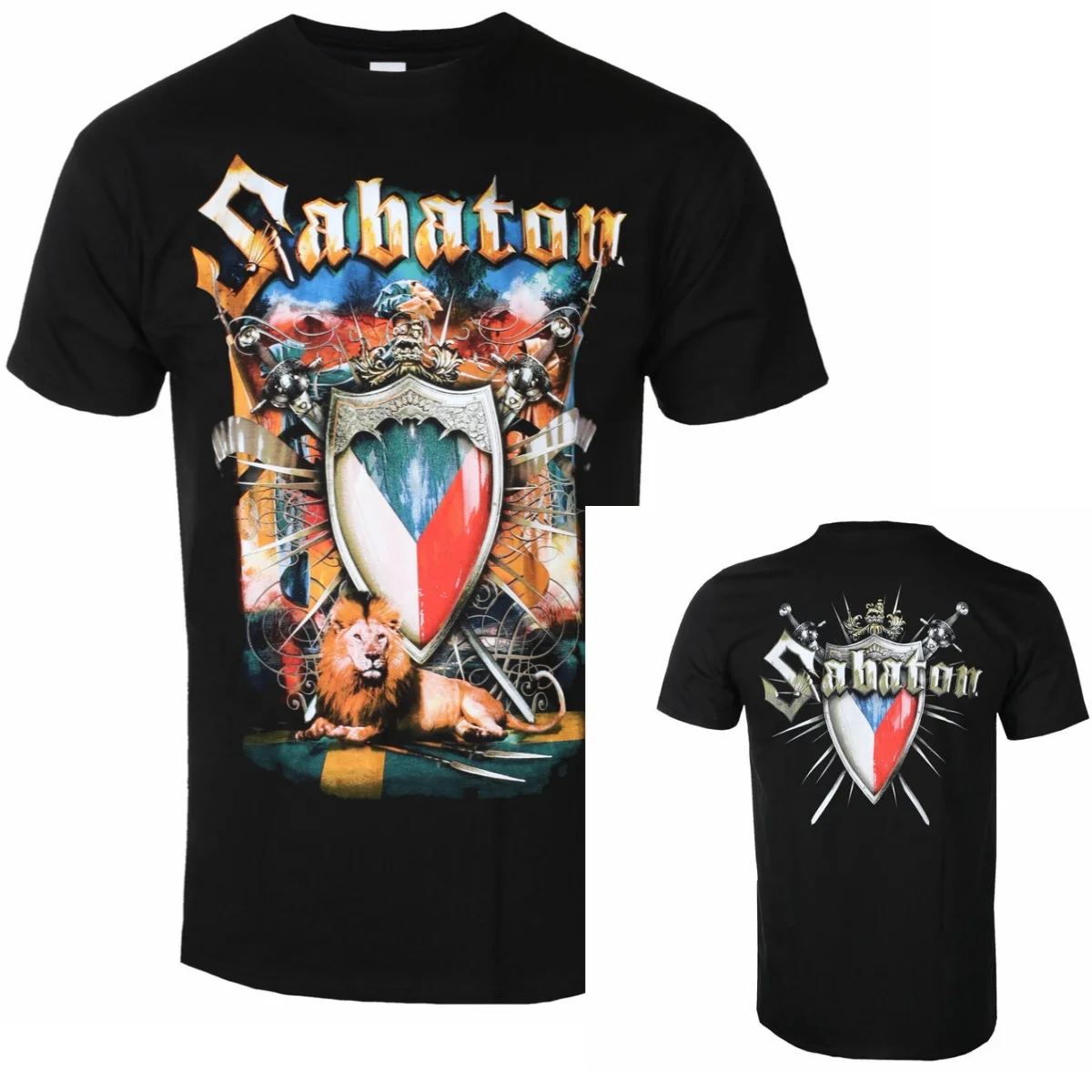 Fit Sabaton Graphic Cotton T-shirt Unisex Summer Short Sleeve Fashion Brand Tee Luxury Casual Vintage Tees
