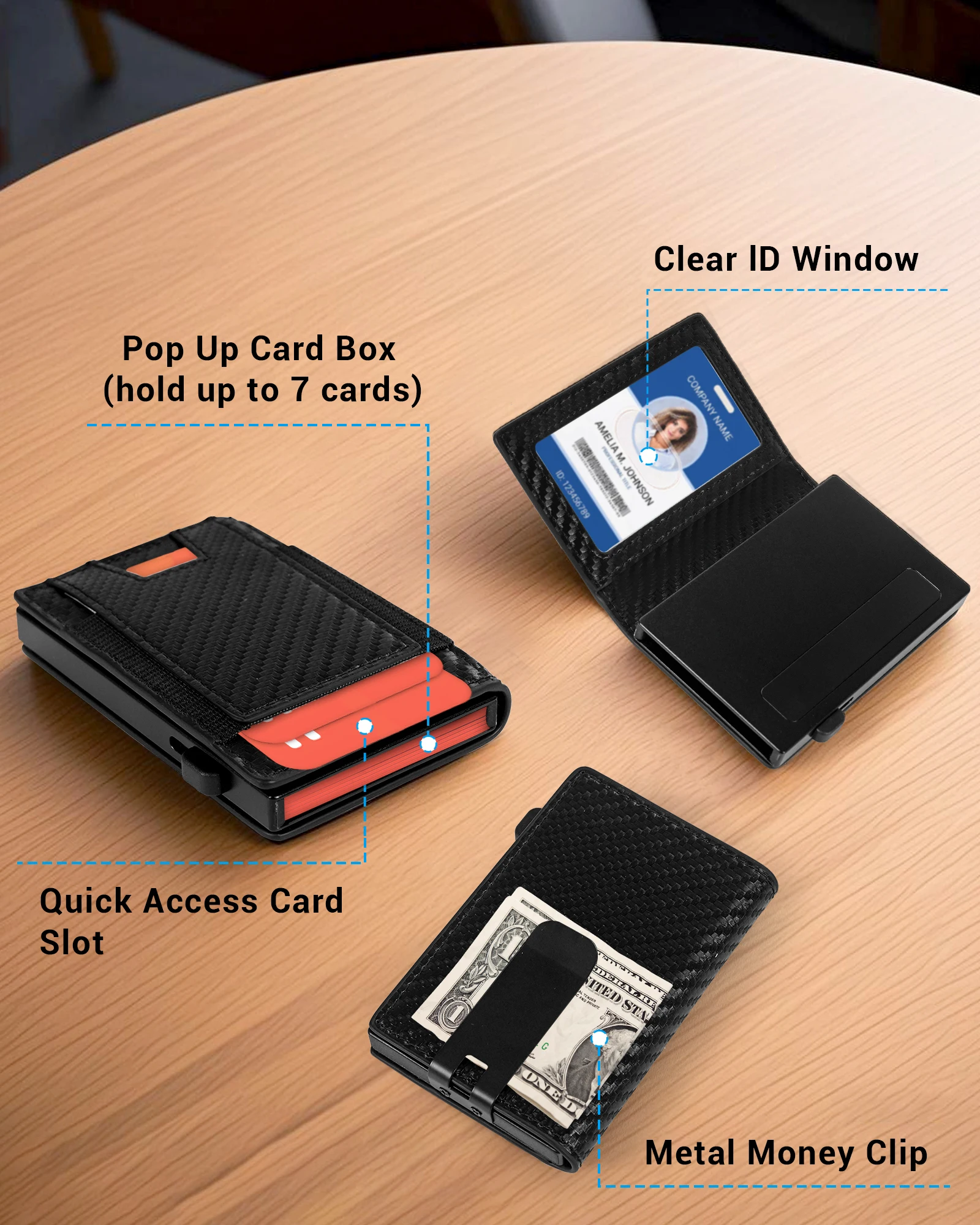 RFID-blokkerende portemonnee v - Money Clip Magnetic recensie en prijs