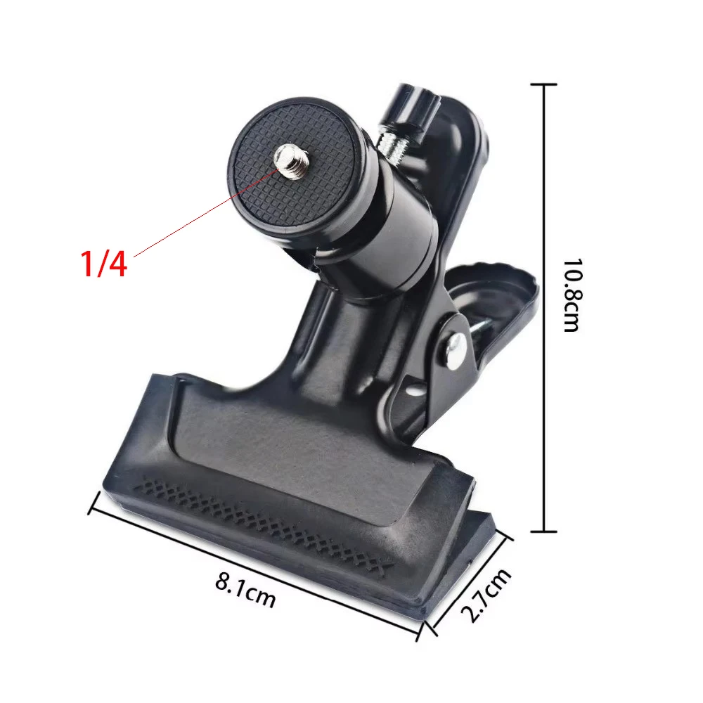 2 Pcs tripod Clip Clamp Mount for HTC Vive/VIVE Pro,for Oculus Rift with 360 Swivel Tripod Mini Ball Head standard 1/4