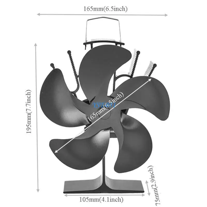 E15A SF302G كفاءة توزيع الحرارة مروحة الموقد توفير الوقود بكفاءة