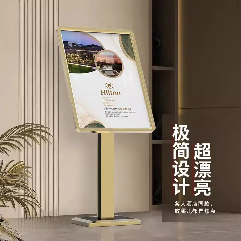 Billboard Display Board Hotel Outdoor Signage Billboard Display Stand Standing Sign Door Display Stand Water Sign Welcome