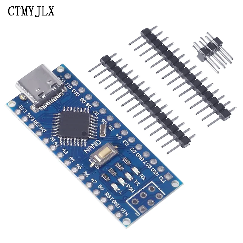 10 szt. Mini/Type-C/Micro USB do Nano 3.0 z bootloaderem kompatybilnym, kontroler do Arduino, sterownik USB CH340, 16Mhz ATMEGA328P — zdjęcie produktu 3