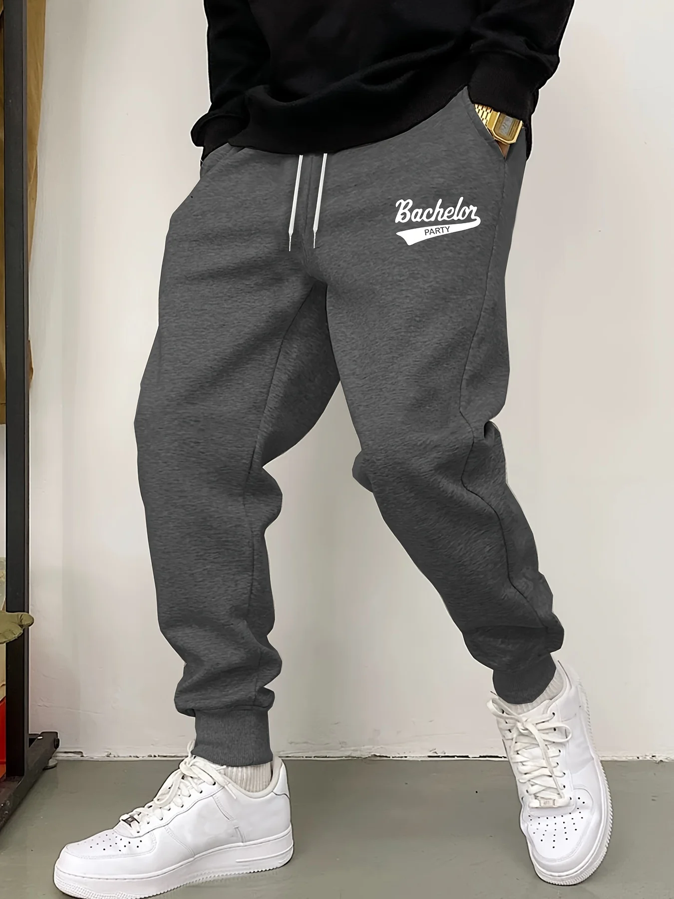 Herren-Freizeithosen, bequeme Herbst-Winter-Sporthosen, Winter-Freizeithosen für Outdoor-Aktivitäten, Streetwear-Hosen für Männer – Detail 6