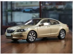 1/18 For Honda Accord 8th half Eight Half gen Diecast CAR MODEL Kids TOYS Gift Collection Display Gold Metal,Plastic