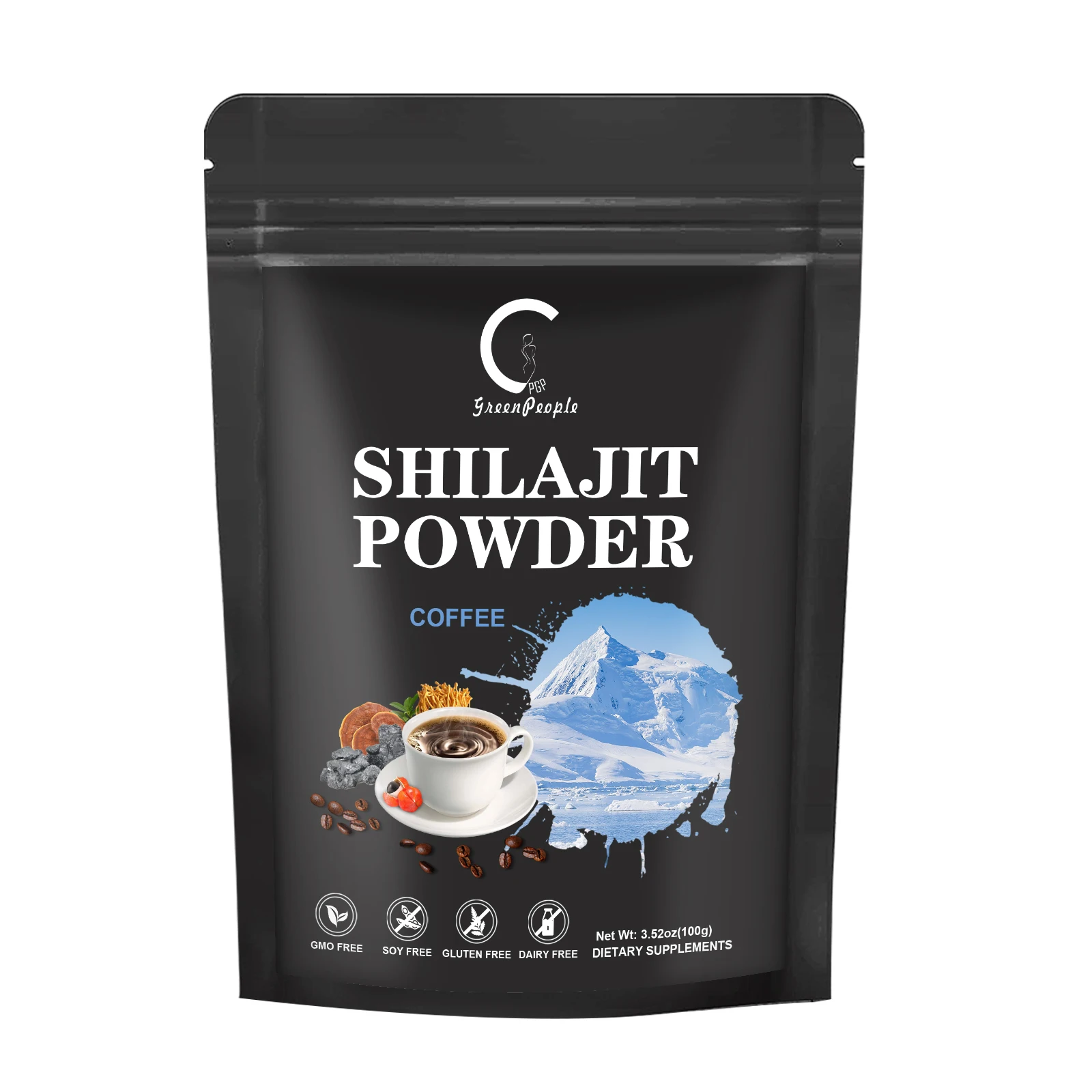 Pure Himalayan Shilajit Resin Supplement for Memory and Brain Function Health Accelerate Metabolism Immune System Health