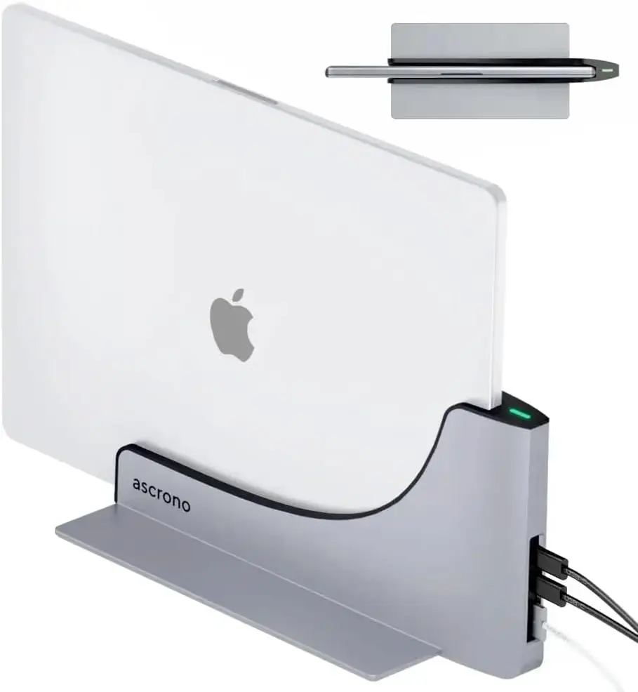 

Vertical Docking Station for 16" MacBook Pro, Dual Thunderbolt 4 Ports, Supports M1-M4 Models