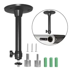 Mini Projector Wall Mount Easy Install Aluminum Alloy Folding Cellphone Camera Tripod Stand Projector Brackets for Wall Ceiling