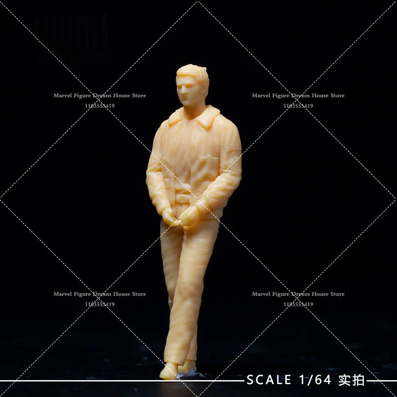 1/64 1/43 1/35 Scale Miniature Scene Doll Accessory White Model Un-panited Top Gun Tom Cruise Kelly McGillis Mini Action Figure