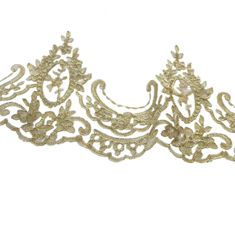 1Yard Exquisite Gold Thread Cord Embroidery Lace Trimming Dress Home Textile Lace Dance Clothes Children's Clothing Accessories - AliExpress 1Yard Exquisite Gold Thread Cord Embroidery Lace Trimming Dress Home Textile Lace Dance Clothes Children's Clothing Accessories - AliExpress
