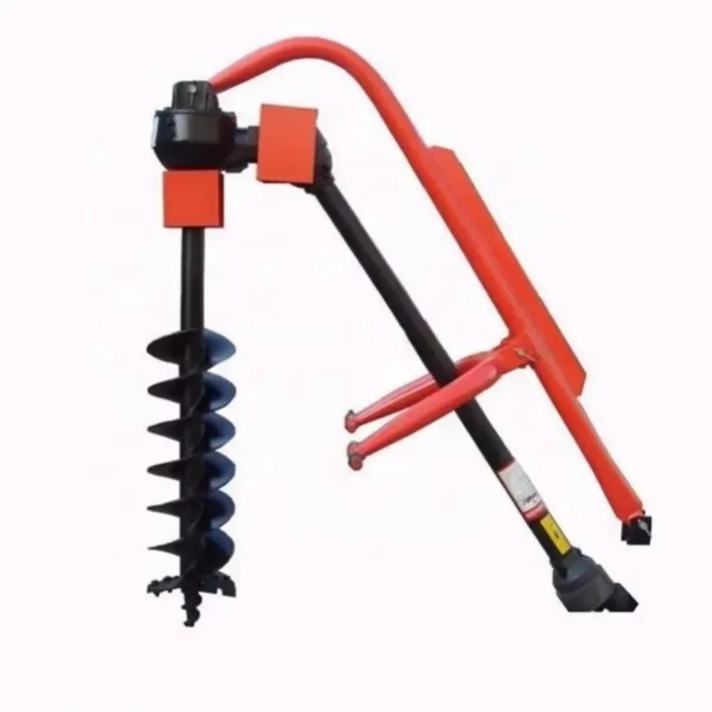 Earth Auger Post Hole Digger Hand Earth Auger High Productivity 50hp 3 Point Soil Tractor Mounted