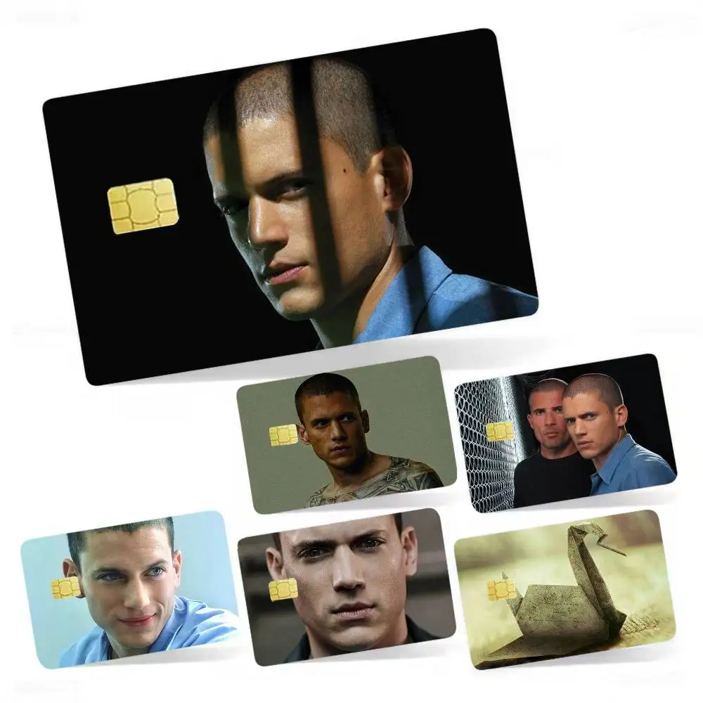 Classica show P-Prison Break 4pcs 1Set Film Skin for Debit Credit Bank Visa Card Decal Cover