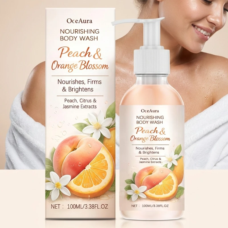 

Увлажняющий гель для душа с фруктовым ароматом, смягчающий текстура, освежающий и очищающий, с длительным ароматом для всего тела.