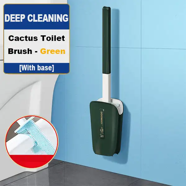 

No Dead Corner Cactus Toilet Brush