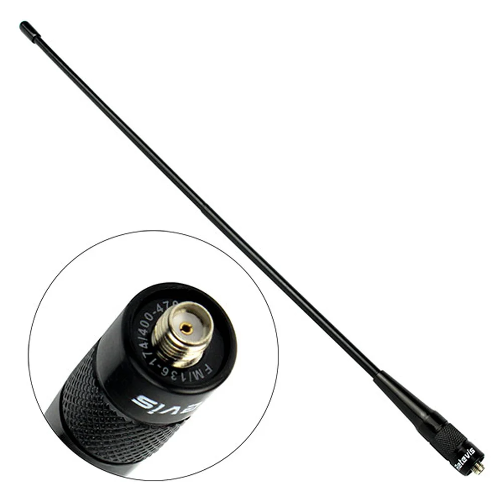 Retevis RHD-771 H777 Walkie-Talkie Zubehör Antennen SMA-F SMA-M HA02 VHF UHF Dual-Band-Antenne für Baofeng Retevis HD2 – Detail 7